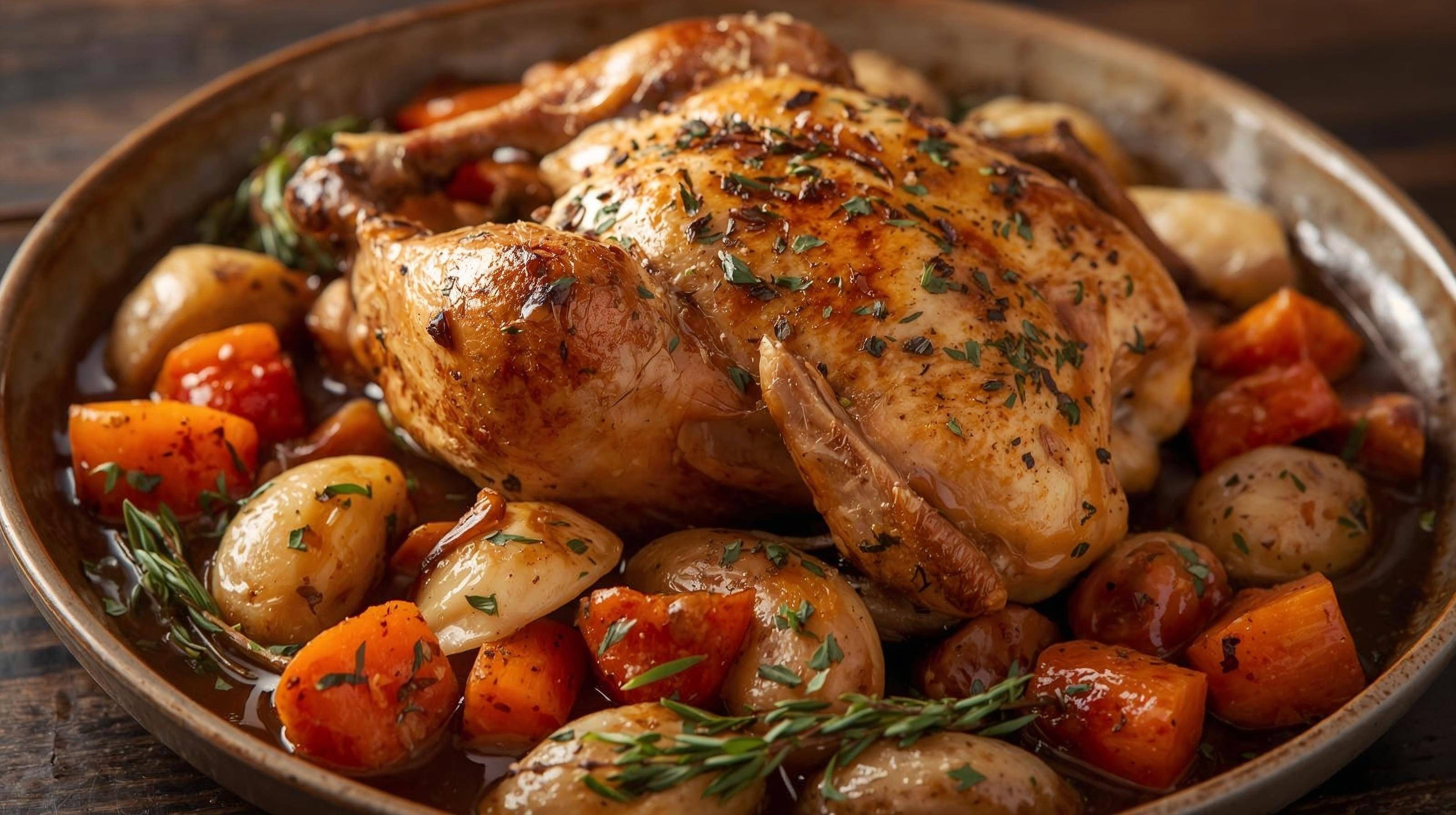 Poulet rôti